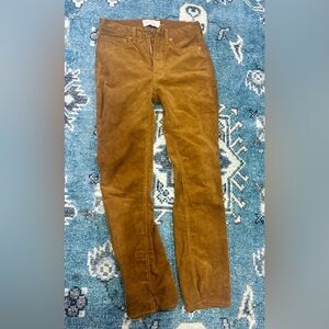 GAP corduroy straight leg pants